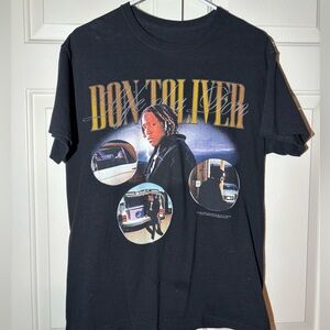 Don Toliver tour merch shirt